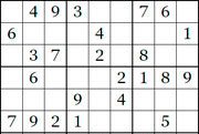 Sudoku gioco